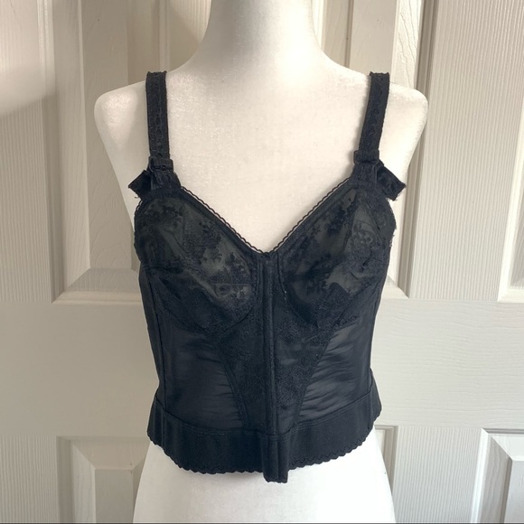 1960s Charmode Lace Corset Bustier - Picture 12 of 13